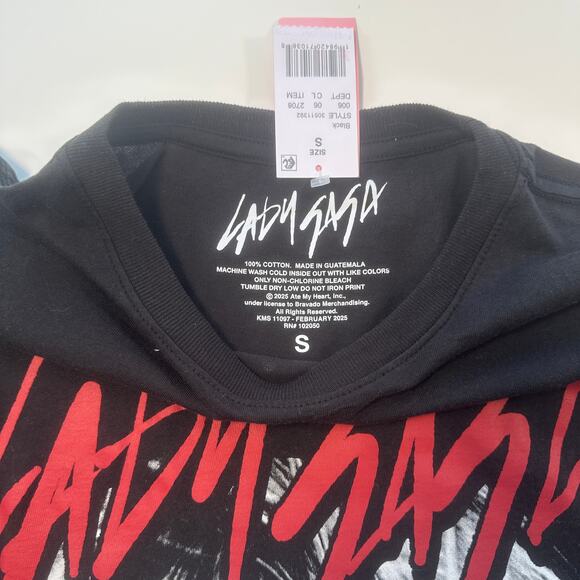 Lady Gaga Born This Way Vampire Merch Pop Start Shirt Small 2025 - Picture 5 of 5